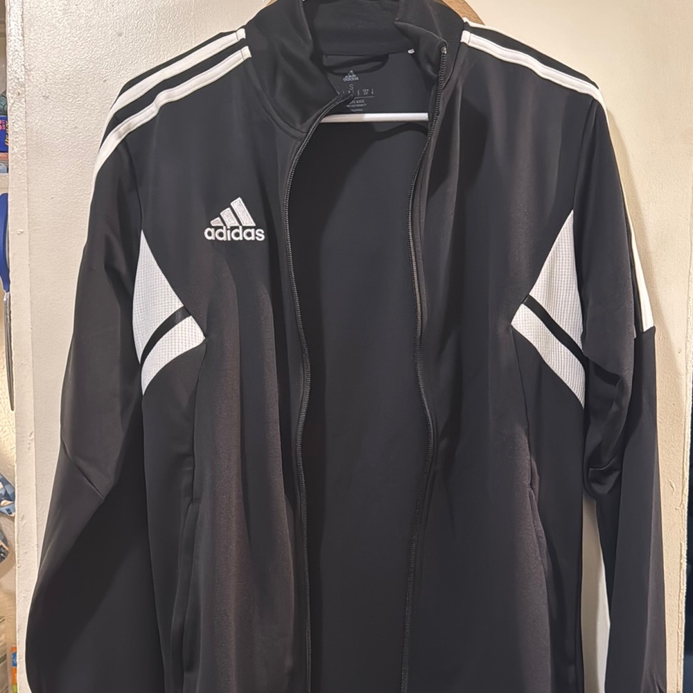 COPY - Adidas Black and White Track Jacket